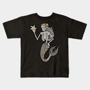 Mermaid skull. Kids T-Shirt